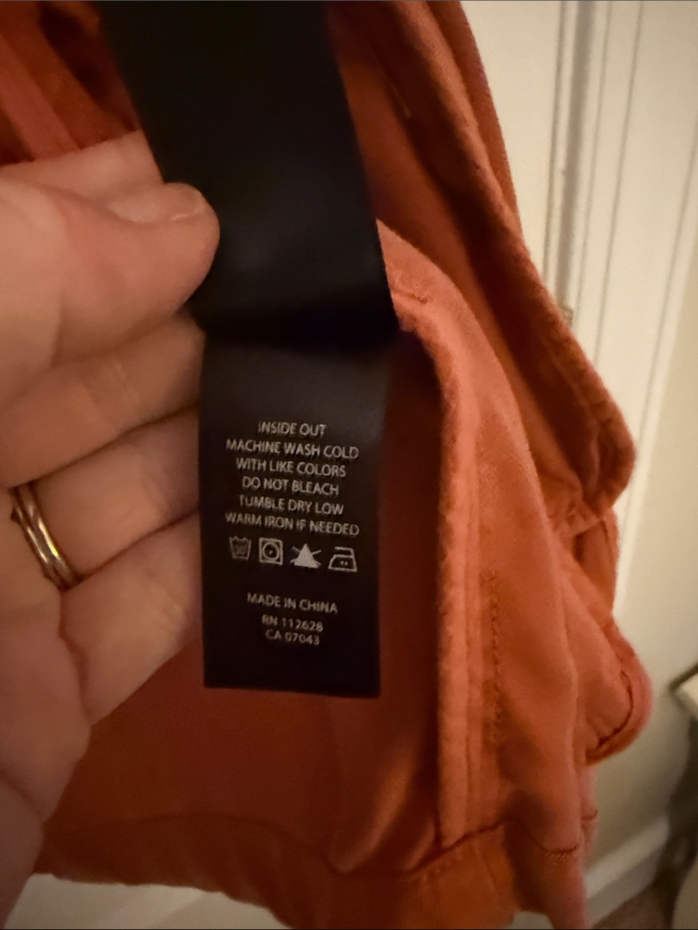 Max Jeans Rust Orange Utility Field Jacket - Picture 4 of 16